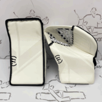 Warrior G6 E+ YTH. Catcher and Blocker Combo - Full Right White Only